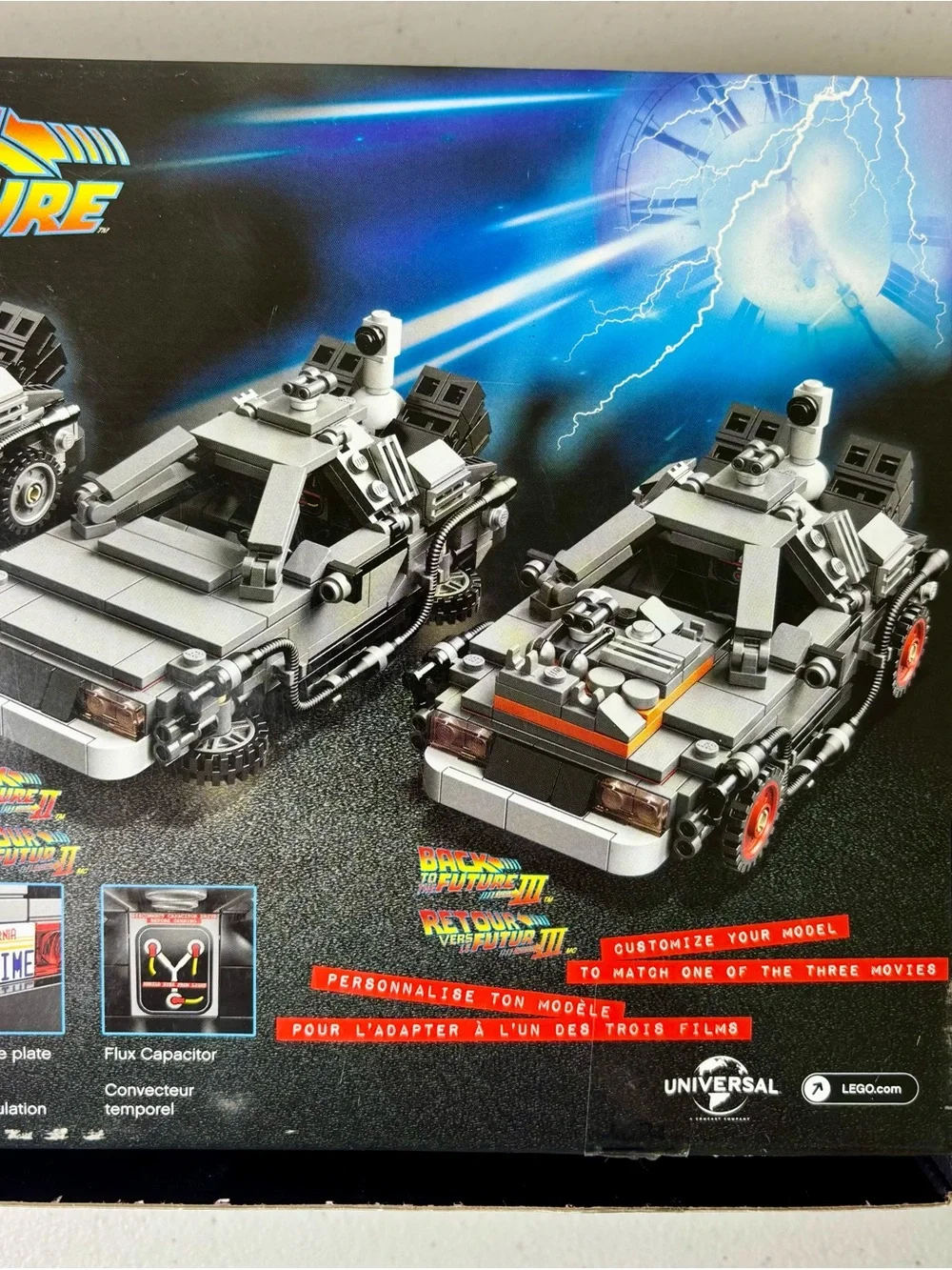 Lego: Delorean Back To The Future Set 21103 Complete